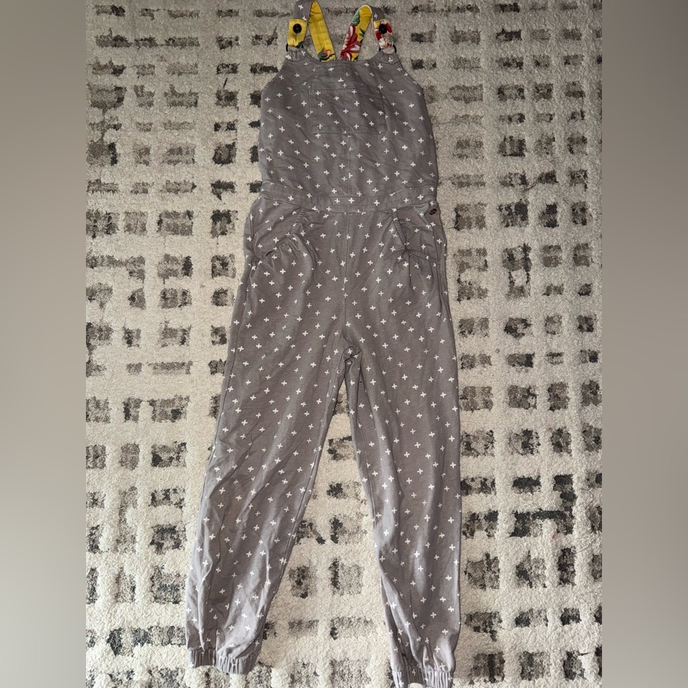 Matilda Jane Gray Star Print Kids One Piece size 10